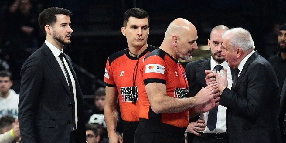 ABA liga kaznila Obradovića! Otkriveno šta je trener Partizana rekao sudiji posle derbija u Podgorici
