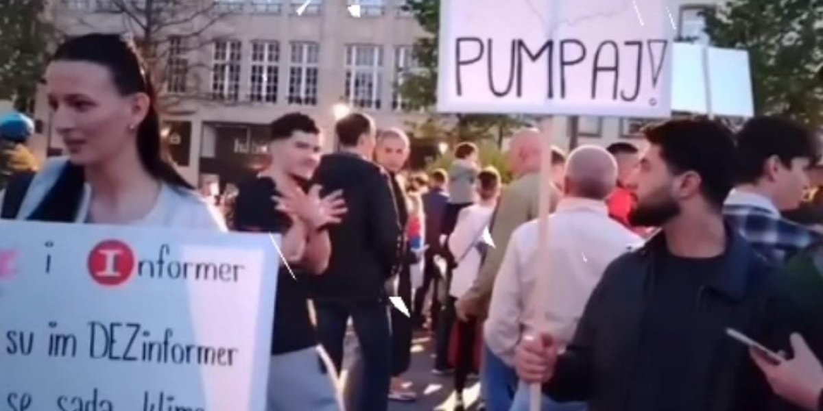 (VIDEO) Blokaderi podržavaju Veliku Albaniju! Ne verujete? Pogledajte snimak i sve će vam biti jasno!