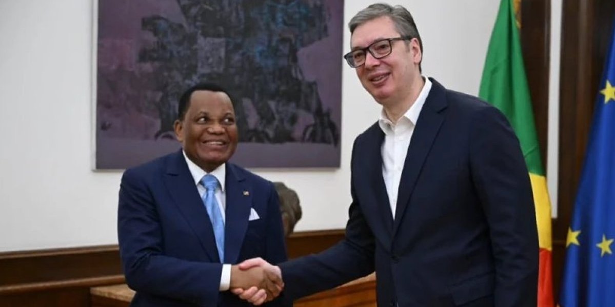 (FOTO) Vučić sa ministrom spoljnih poslova Konga: Srbija vodi politiku saradnje, a ne sukoba!