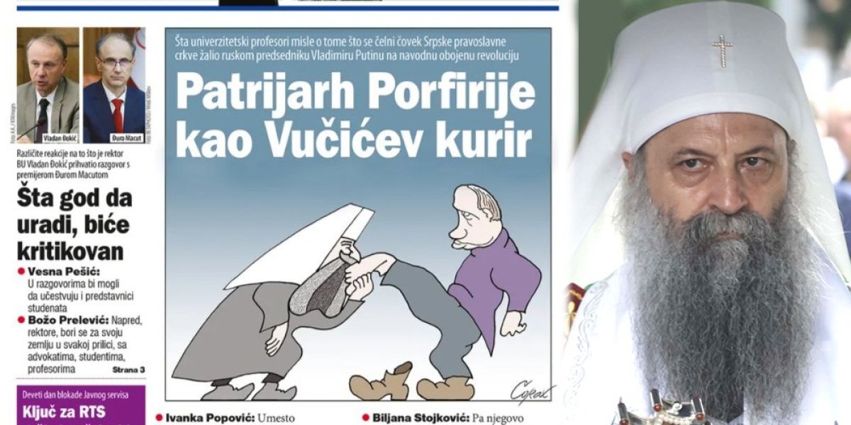 Vučić o hrabrosti SPC: Porfirije i Irinej su veći ljudi od disidenata iz Titovog vremena!