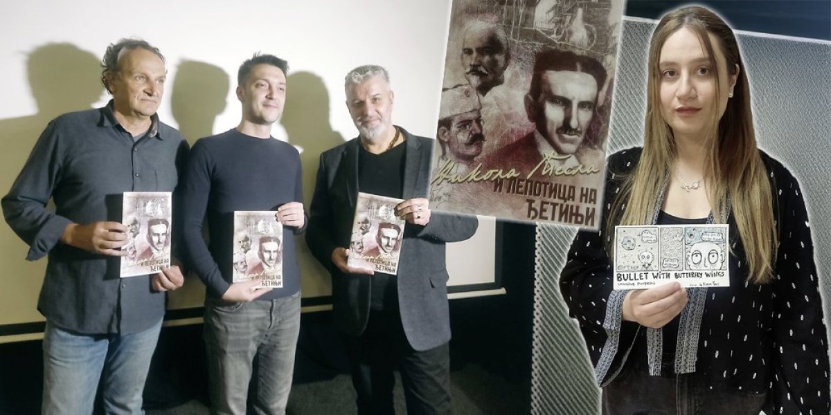 Tesla voleo lepoticu sa Đetinje! Tajna ljubav oživela na stranicama stripa! (FOTO)