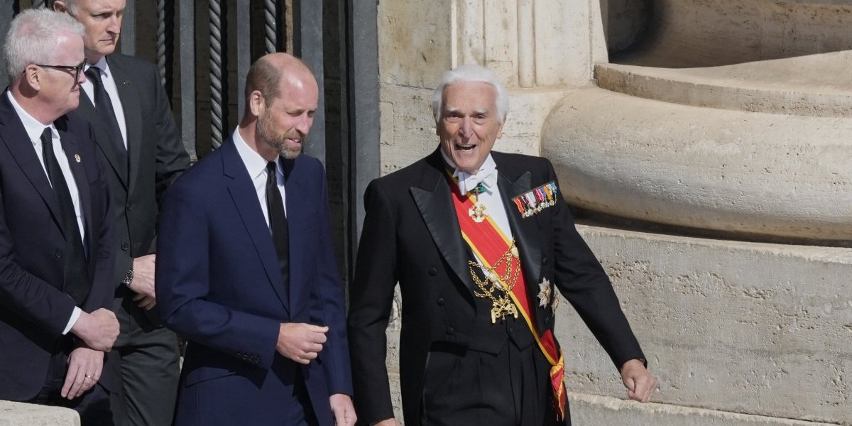 Princ Vilijam sam došao u Rim! Kejt Midlton ni na vidiku - ceo svet se pita šta je sa princezom (FOTO)