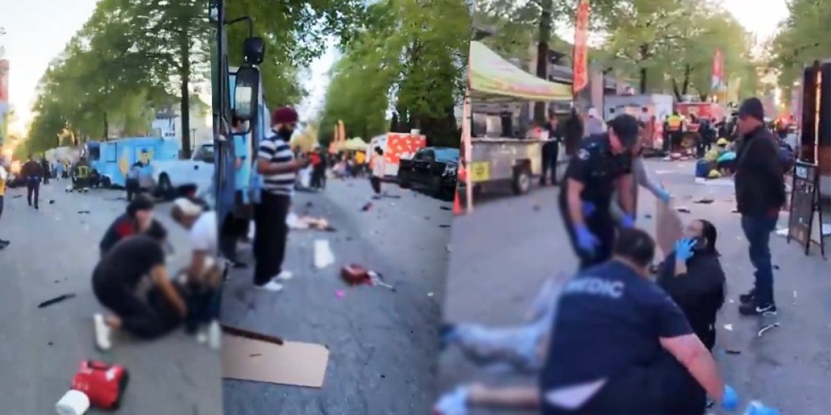 (UZNEMIRUJUĆE) BRUTALNO GAŽENJE! Uleteo u masu ljudi velikom brzinom: Tela leže po ulici, ima mrtvih i povređenih!