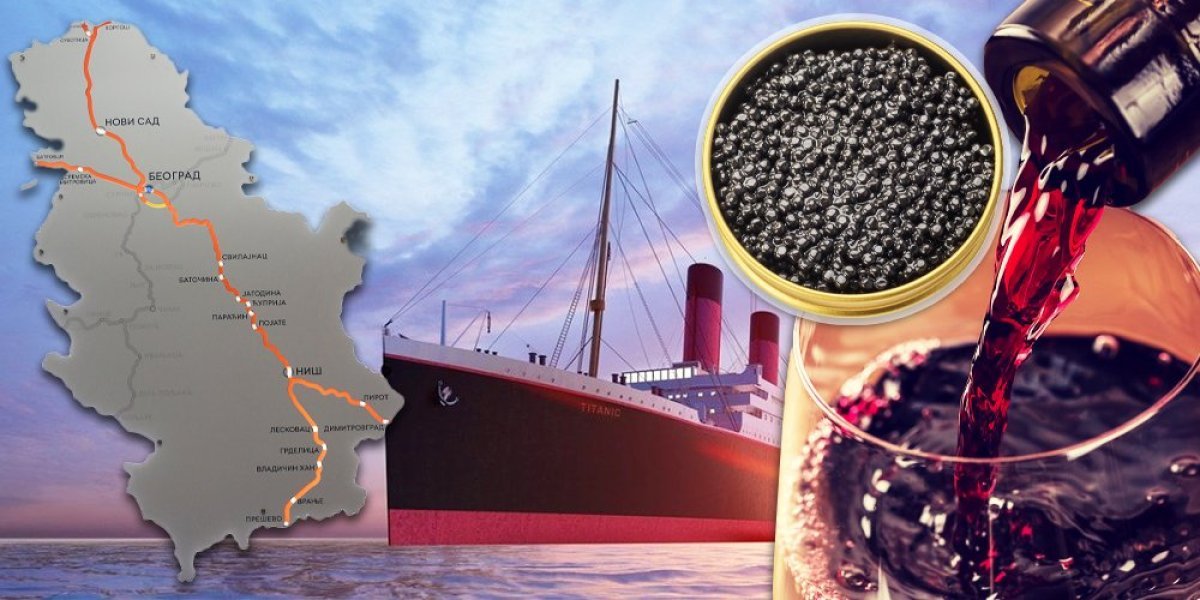 Treba da se zna: Vino iz Sremskih Karlovaca i kavijar iz Kladova služio se na "Titaniku"!