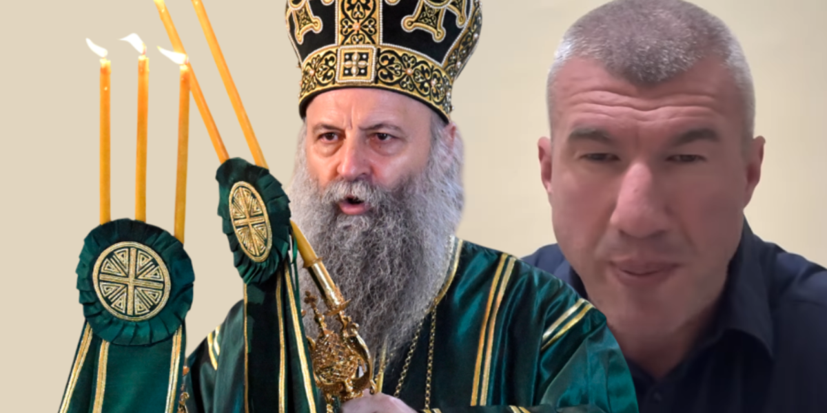 (VIDEO) Bolesne pretnje! Bačulov uličarski vređao patrijarha Porfirija