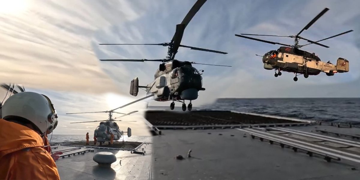 Ruska fregata i lovci iz vazduha udaraju u srce Barencovog mora! Vežba se i danju i noću!(VIDEO)