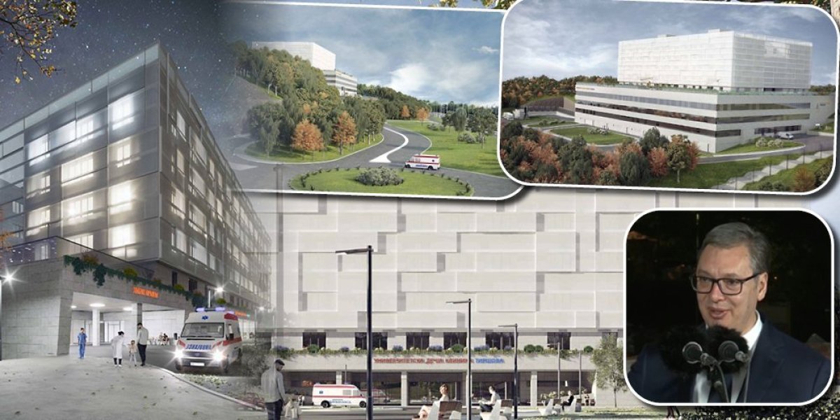 Ovo je velika stvar za naše zdravstvo! Vučić: Imaćemo sve kapacitete za negu i lečenje dece (FOTO/VIDEO)