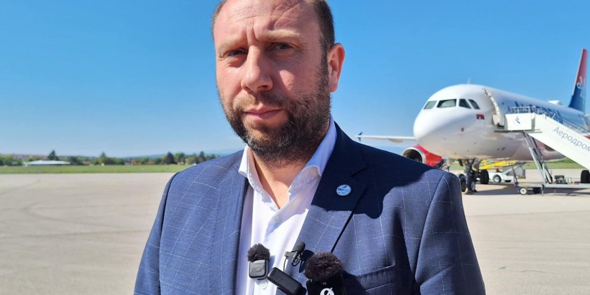 Mihajlo Zdravković, direktor Javnog preduzeća "Aerodromi Srbije" 