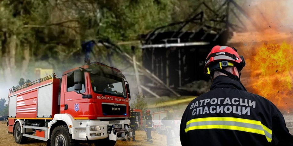 Prvomajski uranak se pretvorio u tragediju! Buknuo požar kod Kraljeva: Devojka živa izgorela u kolibi, nije joj bilo spasa