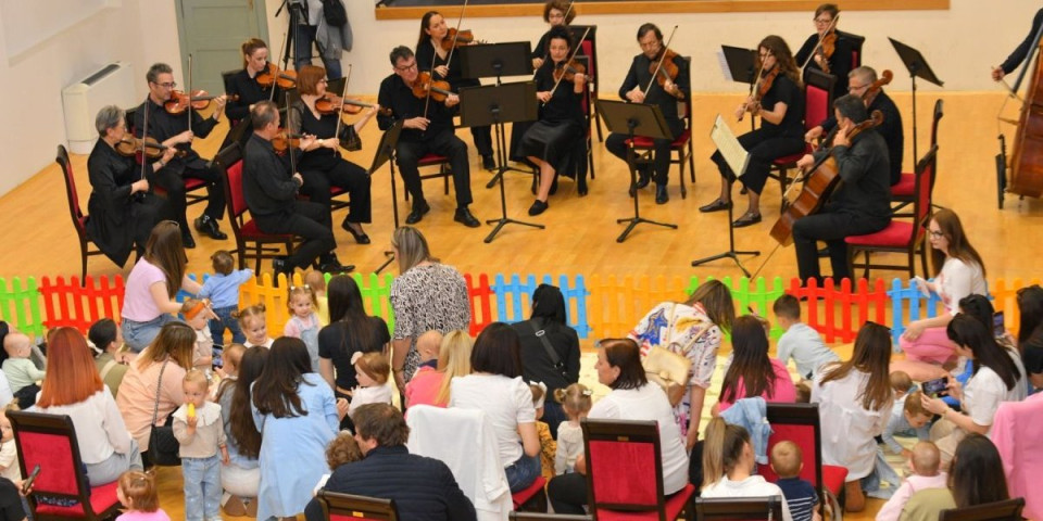 Filharmonijski koncerti za bebe oduševili stanovnike Bijeljine