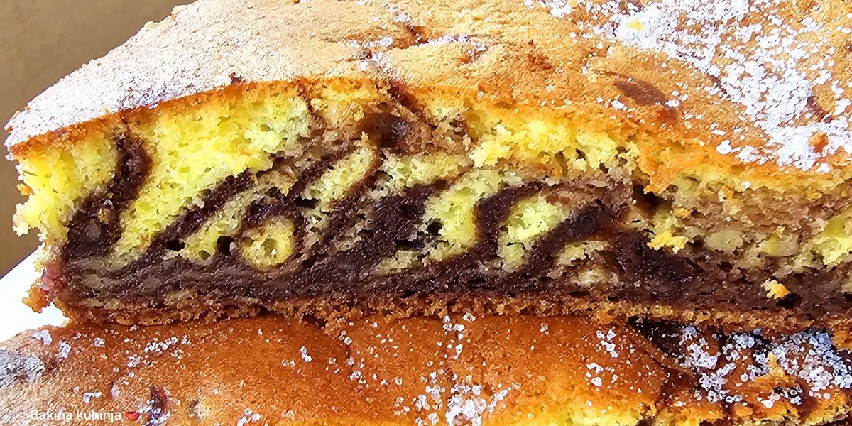 Zebra kolač koji je zaludeo ljude na internetu! Jednostavno se pravi, a idealan za svaku priliku (VIDEO)