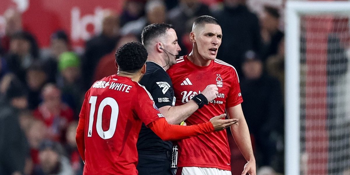 Milenković i Notingem pucali sebi u nogu! Bolan poraz 'šumara' u borbi za Ligu šampiona (VIDEO)