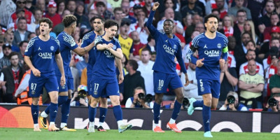 Francuski fudbaler Osman Dembele (27) neizvestan je za revanš meč protiv Arsenala u polufinalu Lige šampiona.