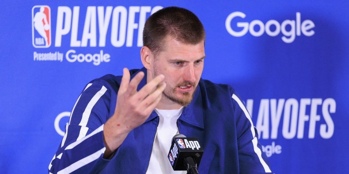 Jokić ućutkao novinara! Nikola mu odbrusio posle jednog pitanja (VIDEO)