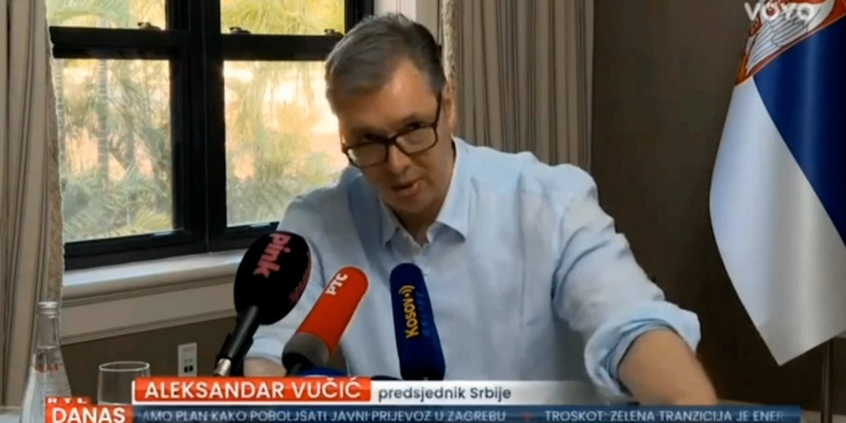 Lešinari na delu! Antisrpska opozicija otrčala kod Hrvata da širi teorije zavere o Vučićevom zdravlju! (VIDEO)