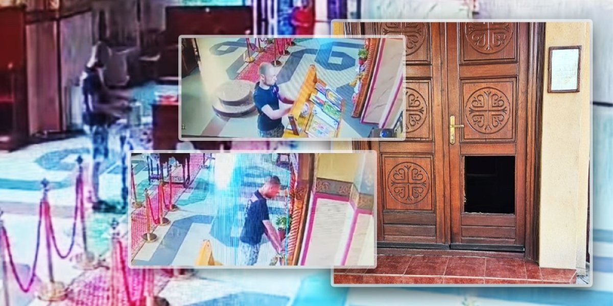 Sačuvaj Bože! Opljačkane dve crkve u Velikoj Plani! Kamere "uhvatile" lopova! (VIDEO)