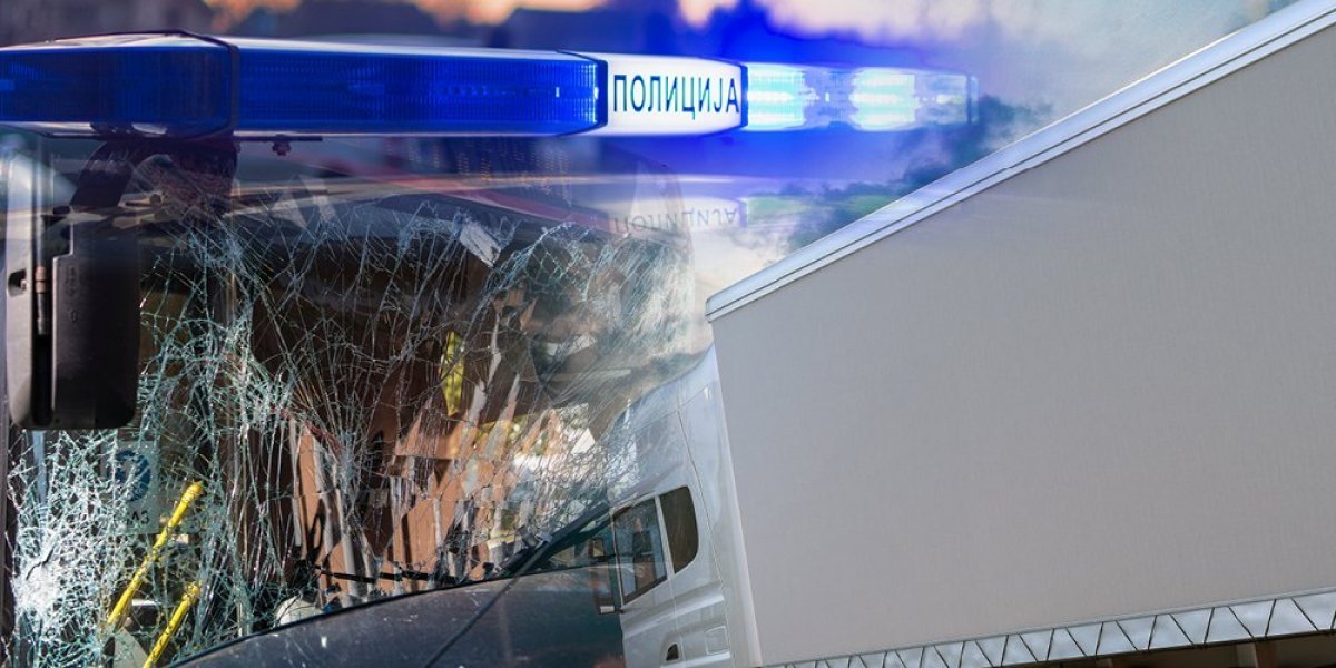 Stravičan sudar autobusa i kamiona u Rakovici! Srča po putu!
