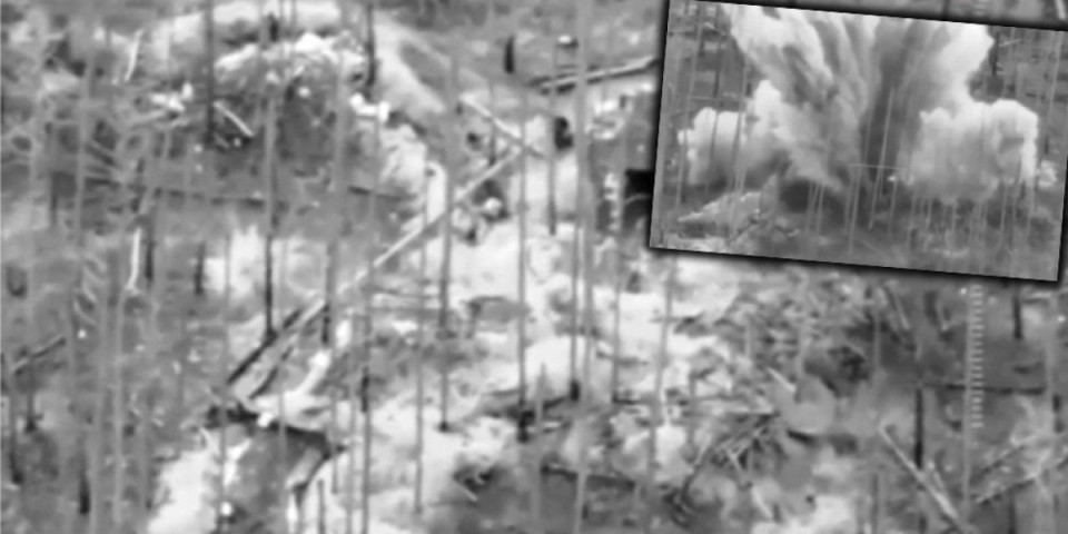 Artiljerci grupe "Zapad" uništili ukrajinski kamuflirani bunker! Iskoristili visokoprecizan "Krasnopolj"! (VIDEO)