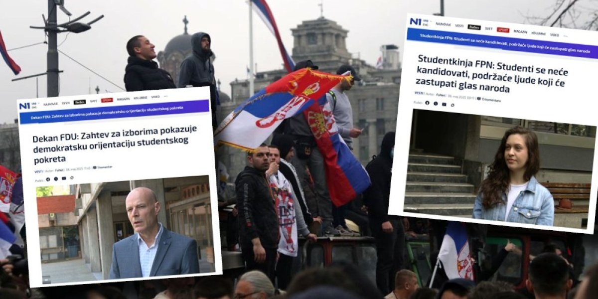 Pa ovo je već totalna šizofrenija! Studenti blokaderi se neće kandidovati, na listi profesori, dekani...