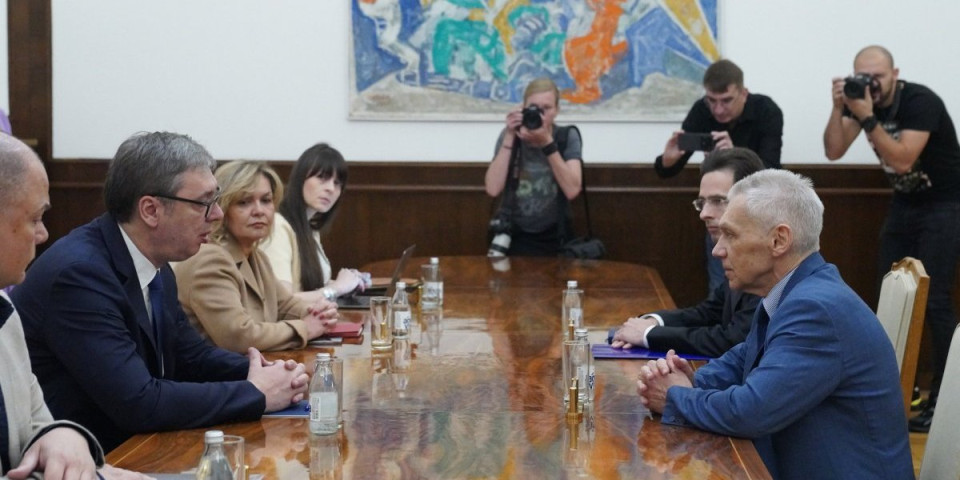 Važan sastanak: Aleksandar Vučić sa Aleksandrom Bocan-Harčenkom u Beogradu