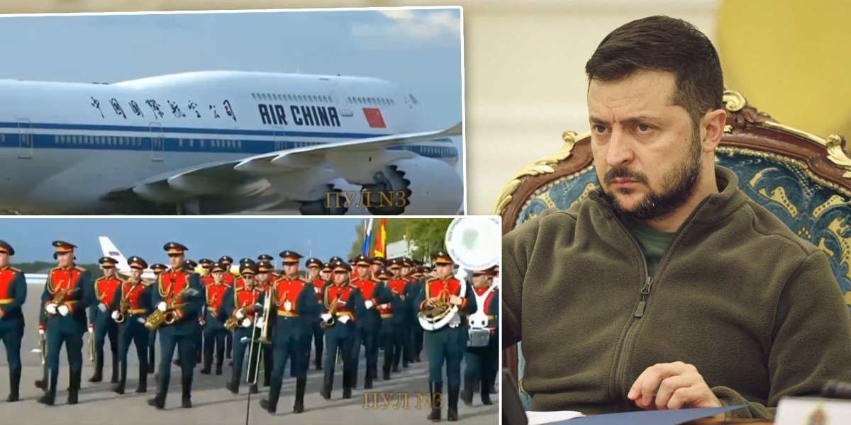 (VIDEO) SME LI ZELENSKI SAD DA UDARI?! U Rusiju stigao čovek koji menja sve: Si Đinping sleteo na aerodrom u Moskvi!