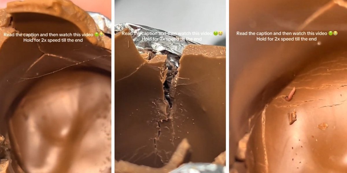 Zagrizla "čokoladnog zeca" i povraćala pola sata! Od prizora se okreće želudac (VIDEO)