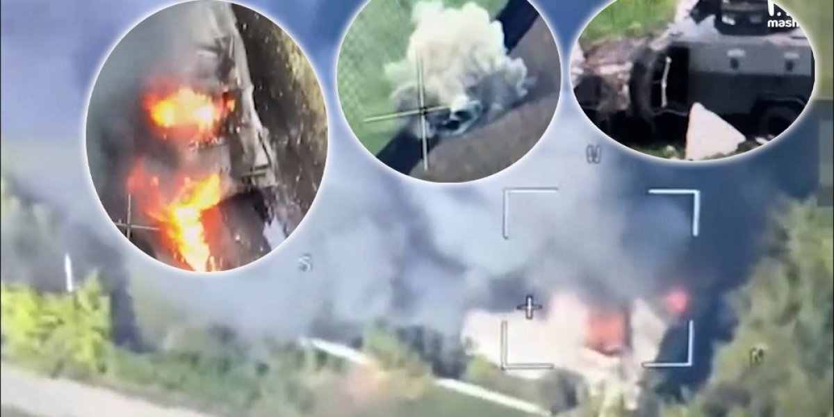 (VIDEO) Pokolj na granici! Munjevita Putinova osveta: Sve gori i nestaje na plamenu, razorena je ofanzivna grupa!