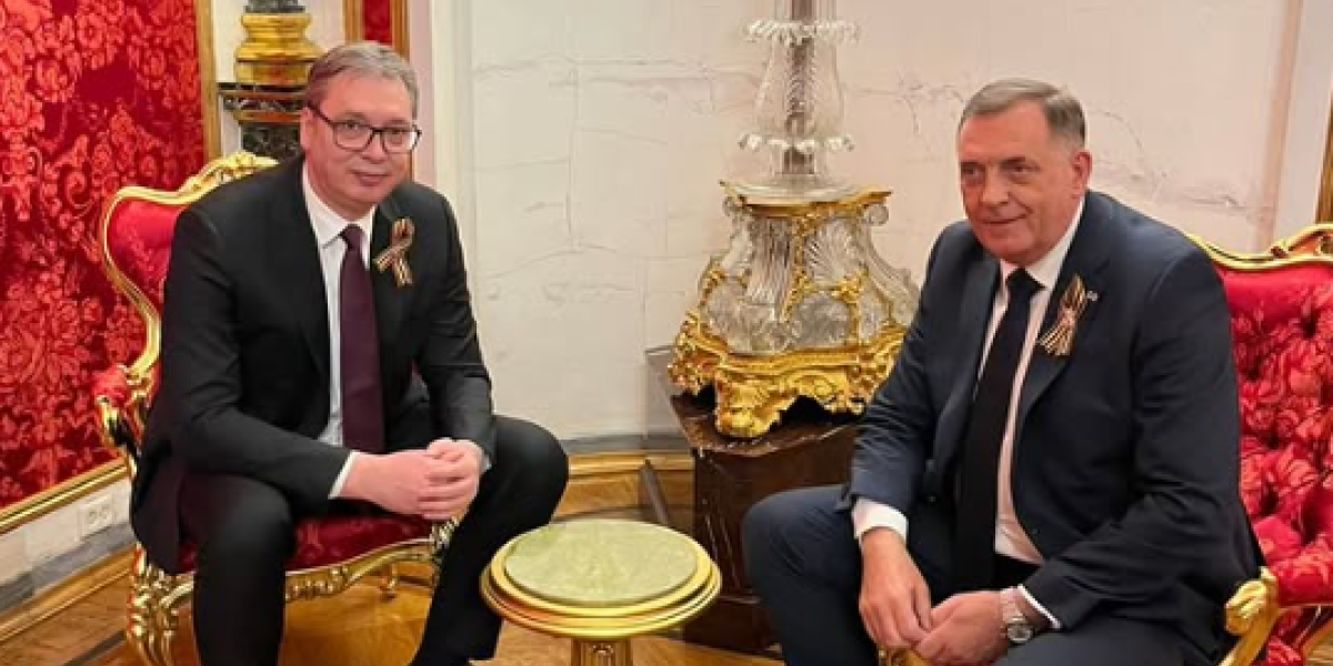 Vučić se sastao sa Dodikom u Moskvi! Uoči Dana pobede predsednici Srbije i Srpske održali srpski sastanak