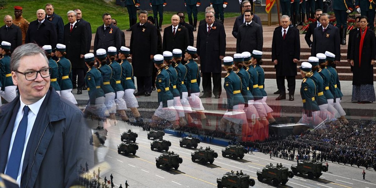 Direktno iz Moskve na Paradi pobede! Fantastična četvorka koja menja istoriju: Vučić, Putin, Si i Fico (FOTO/VIDEO)