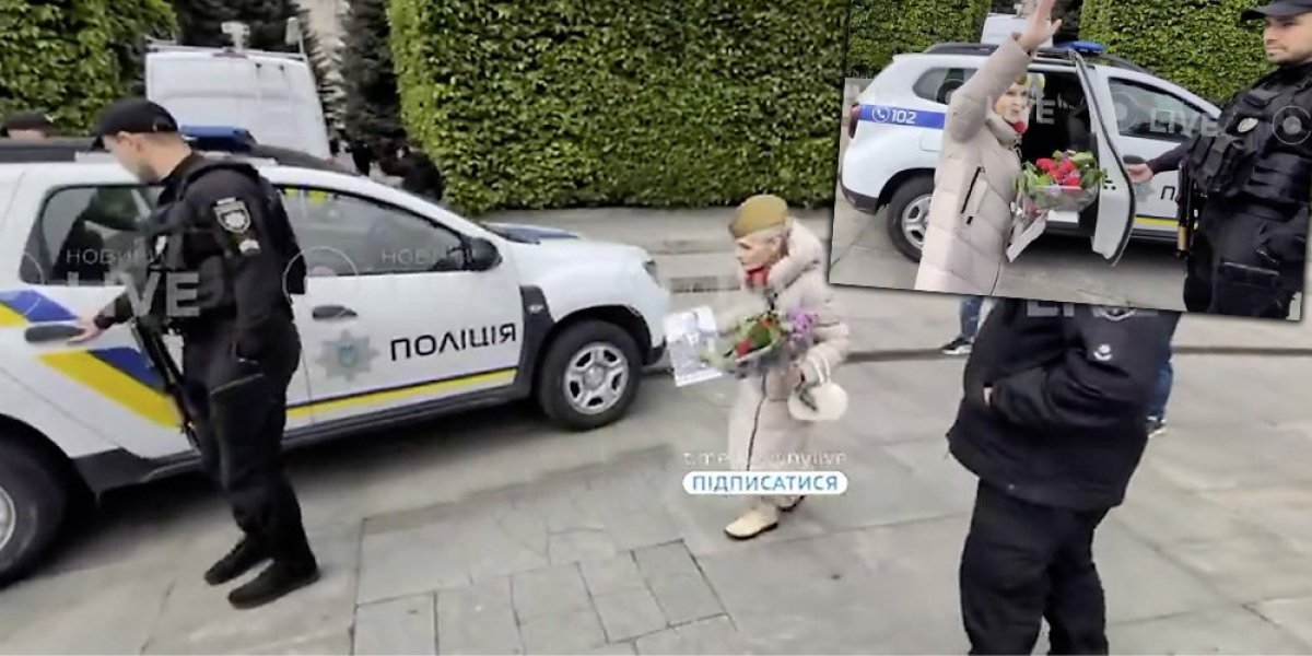 (VIDEO) SRAMNI KIJEVSKI FAŠISTI! Užas na Dan pobede: Staricu matretirali i uhapsili zbog šokantnog razloga!