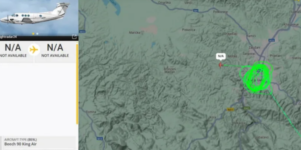 Misteriozni avion opet nadleće Banjaluku!