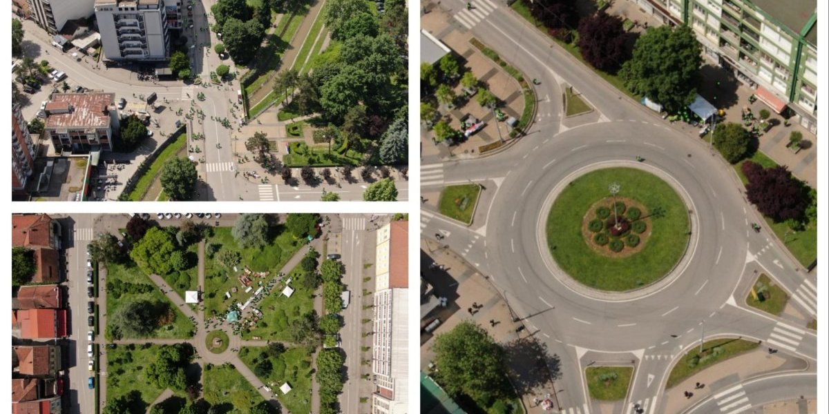 (FOTO, VIDEO) Toliko o njihovom antifašizmu! Blokaderi terorišu Loznicu, dok slobodarski svet slavi Dan pobede u Moskvi!