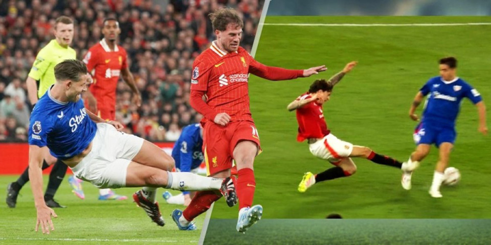 Kako je ovo moguće i čemu služi VAR!? Za mesec dana izbegnute stravične povrede, a "mesari" ni žuti karton nisu dobili! (FOTO/VIDEO)