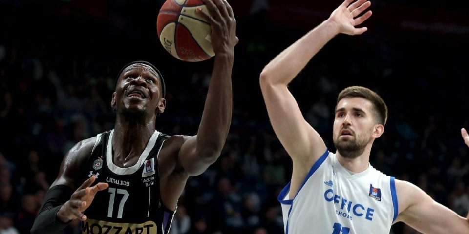 Crno-beli u 'Dudovoj šumi' jure plasman u polufinale... Evo gde možete gledati prenos meča Spartak - Partizan