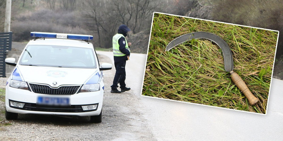 Srpom jurio sugrađane po gradu! Uhapšen muškarac iz Prokuplja