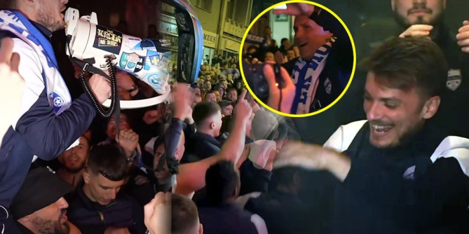 Izginućemo za vas! Pazarska ludnica posle pobede, Ljajić i Gaćinović na ramenima navijača! (VIDEO/FOTO)