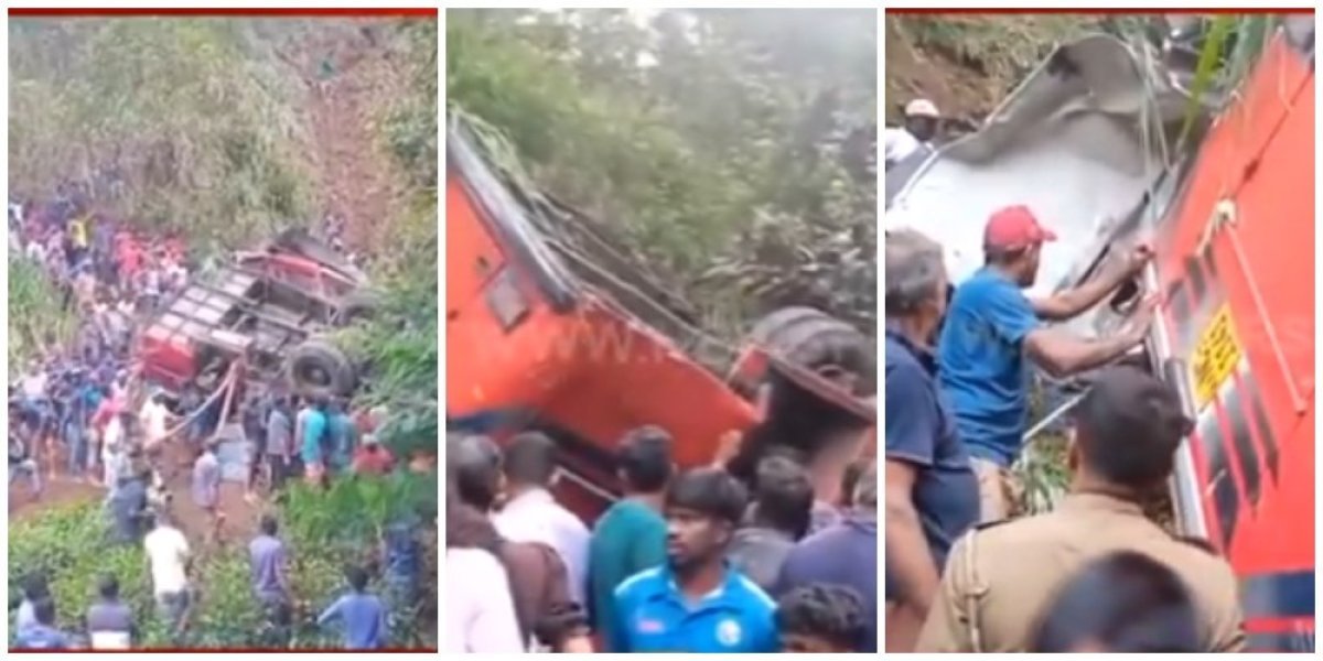 Pun autobus sleteo s' litice, broje mrtve i povređene, cela zemlja na nogama! (FOTO/VIDEO)