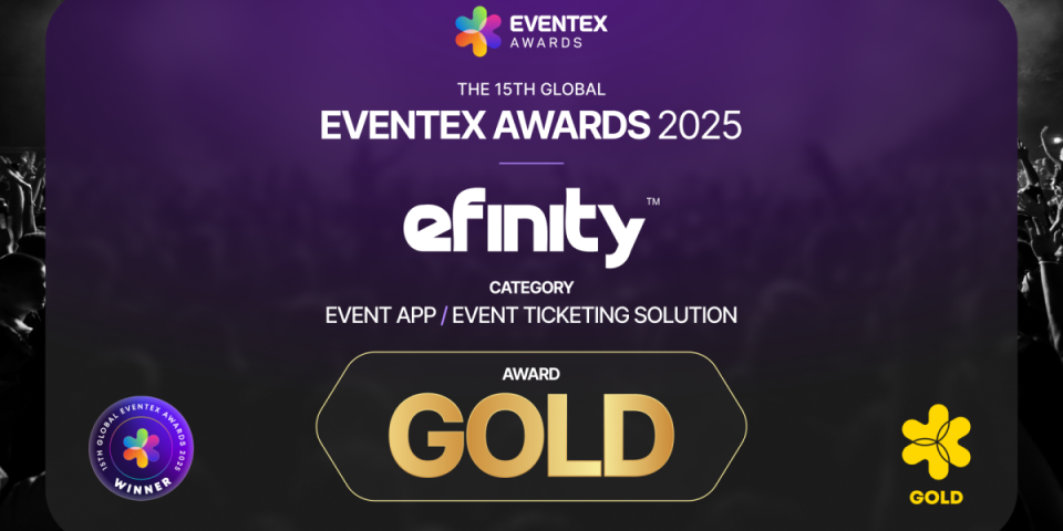 eFinity tiketing platforma postala je i zvanično najbolji event app i ticketing rešenje na svetu!