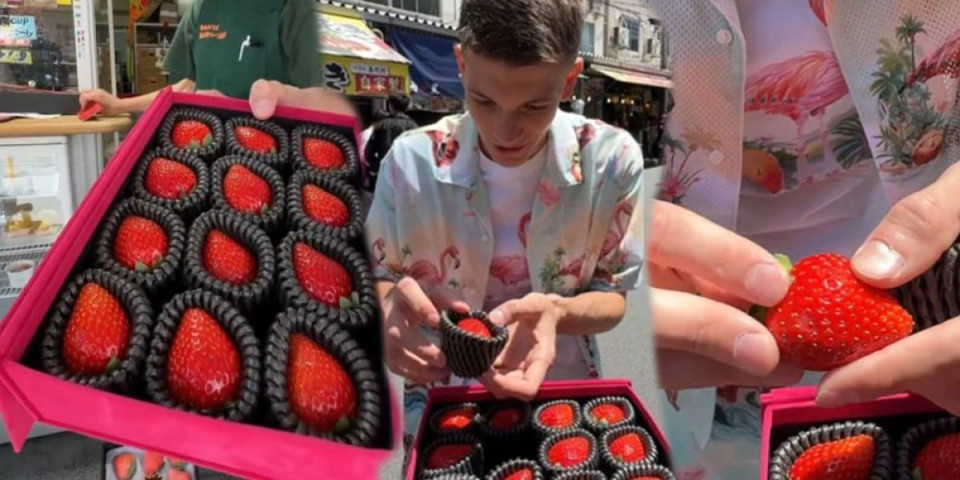 Platio 12 jagoda skoro 50 evra! Srpski jutjuber opljačkan, nije znao šta ga je snašlo (VIDEO)