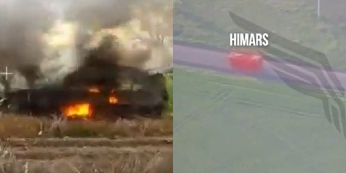 Rusi uništili ukrajinski oklopni transporter BTR-3! Snimak pokazuje direktan pogodak, plamen progutao celo vozilo! (VIDEO)