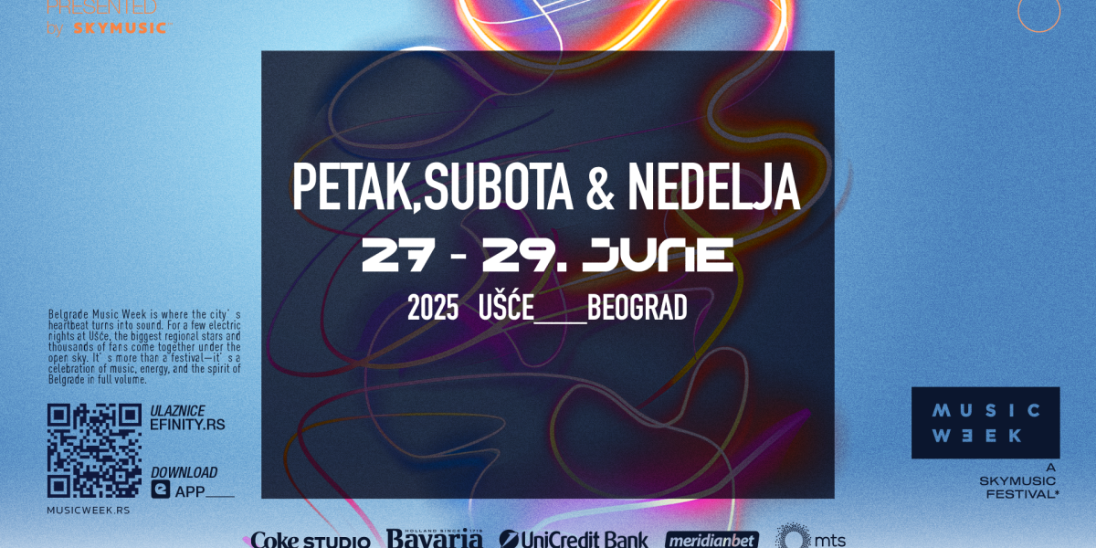 Leto počinje na UŠĆU! Ulaznice za BELGRADE MUSIC WEEK od DANAS U PRODAJI: Za SUPERFANOVE posebno iznenađenje