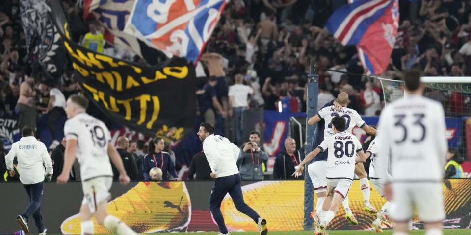Bolonja slavi nakon pola veka patnje: Jović tragičar Milana u velikom finalu (VIDEO)