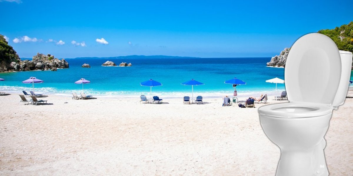 Baba Serina biznis strategija! Crnogorci ne prestaju da šokiraju - naplata toaleta na plaži kao na parking rampi (FOTO)