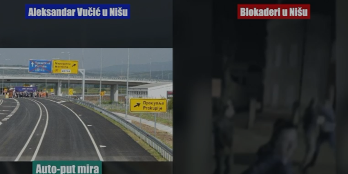 Dve slike Srbije! Evo šta je Vučić uradio za Niš, a šta mu rade blokaderi (VIDEO)