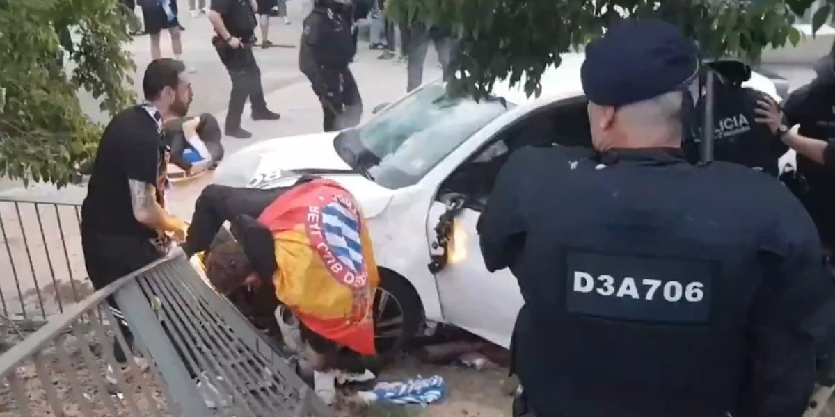 Horor pred meč u Kataloniji: Automobilom uleteo među  navijače i gazio ih (FOTO/VIDEO)