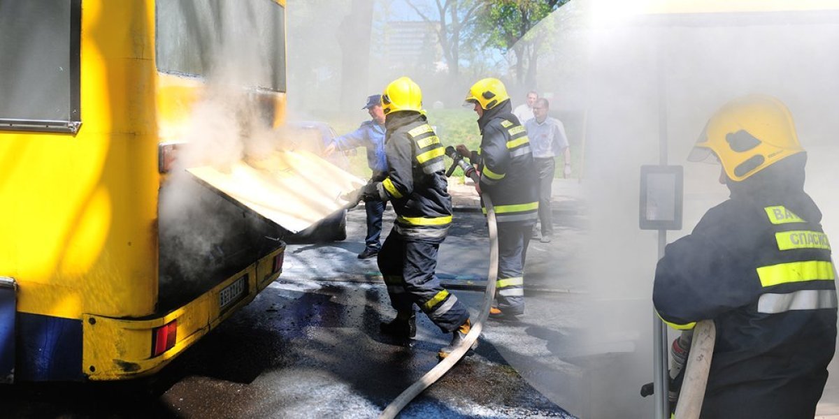 Zapalio se autobus kod Ribara, a onda je odjeknula eksplozija: Hitno se oglasili Putevi Srbije