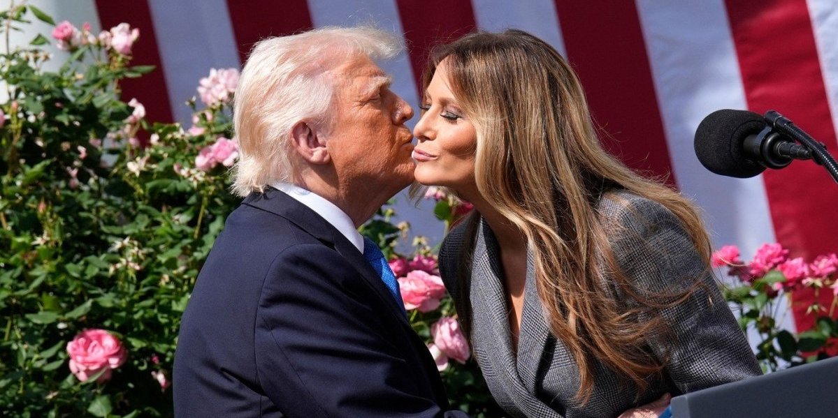 Melanija i Donald Tramp