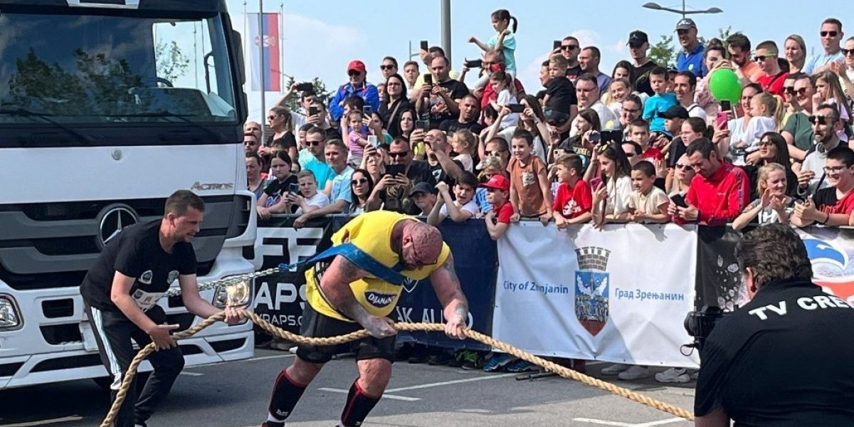 Puca zemlja u Zrenjaninu! Stiže 12 najjačih ljudi sveta