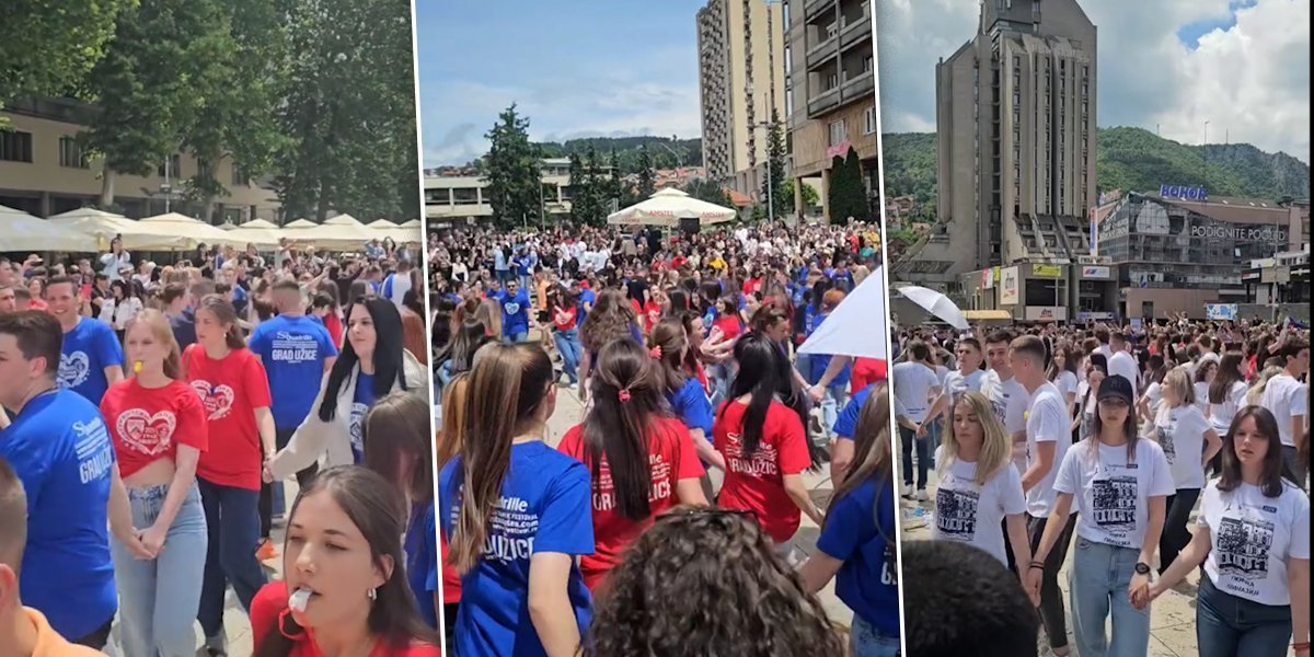 Ima li boljeg od užičkog kola? Razvezli ga usred grada (VIDEO)