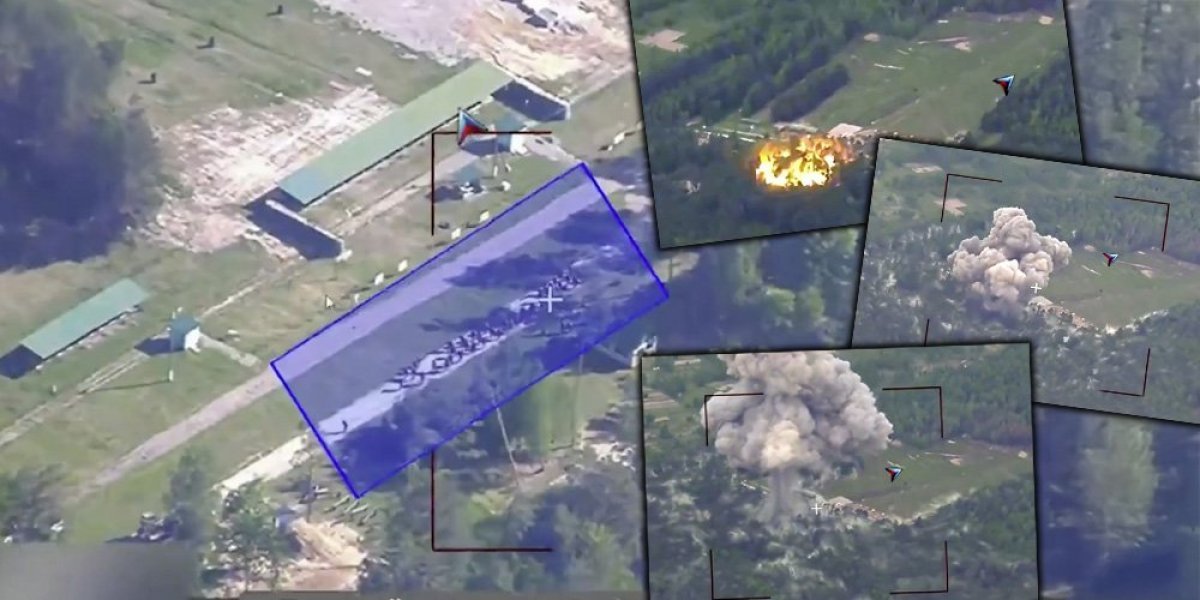 Haos u Sumskoj oblasti: Jezivi snimci, Rusi napali bazu za obuku Ukrajinaca, tvde: preko 70 mrtvih (VIDEO)